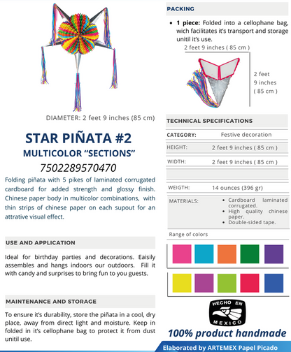 PINATA ESTRELLA 2